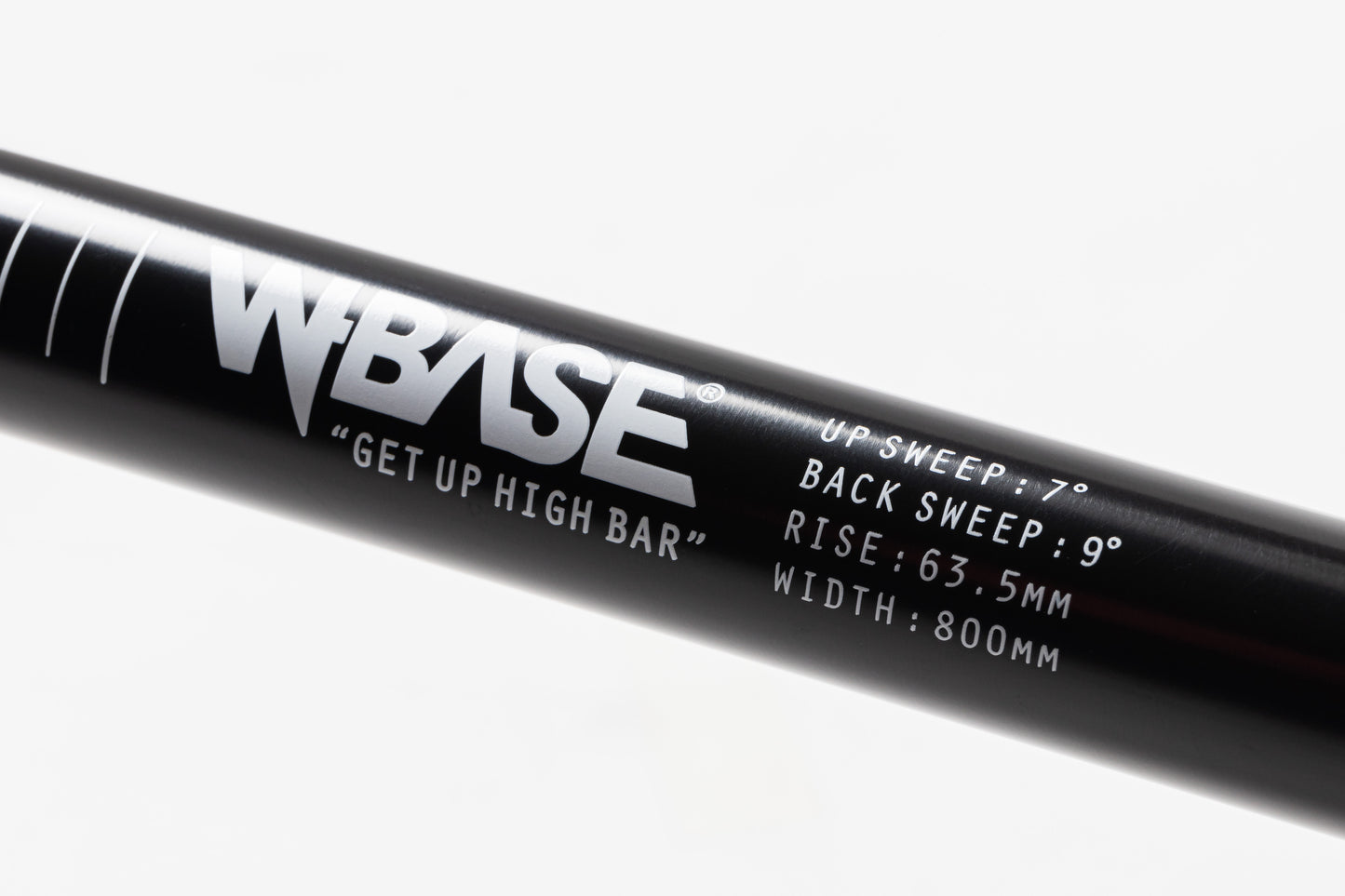 W-BASE - Get Up High Bar (black)